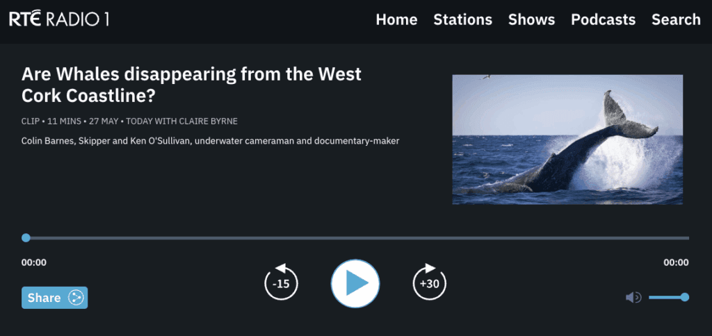 Colin Barnes and Ken O'Sullivan Talking Sprat on RTÈ Radio One's Today With Claire Byrne Show.